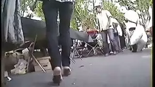 إباحية شهوة القدم: باطن قدم عربي وأكشن الكعب العالي