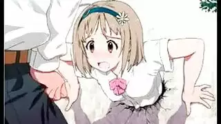 حركة كرتونية إباحية: فتاة مثارة تتعرض لشرج وحشي