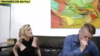 الإبن يقضي عطلة عيد الميلاد مع أمه الشرموطة الجزء الخامس الإباحية