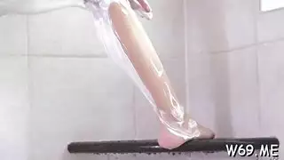 جلسة تقييد إباحية مع عاهرات عاريات آسرات