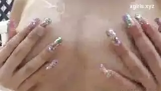 بنات يقذفن على بعظ