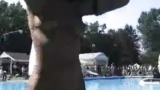 شرج بدون واقي مع هزات جماعية صارخة