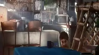 نجمت الإباحية التشيكية سامانثا فيك تخدم عدة زباب على الدرج